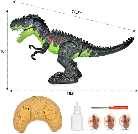 Remote Control Dinosaur for Kids, (17 x 6 x 10 inches)