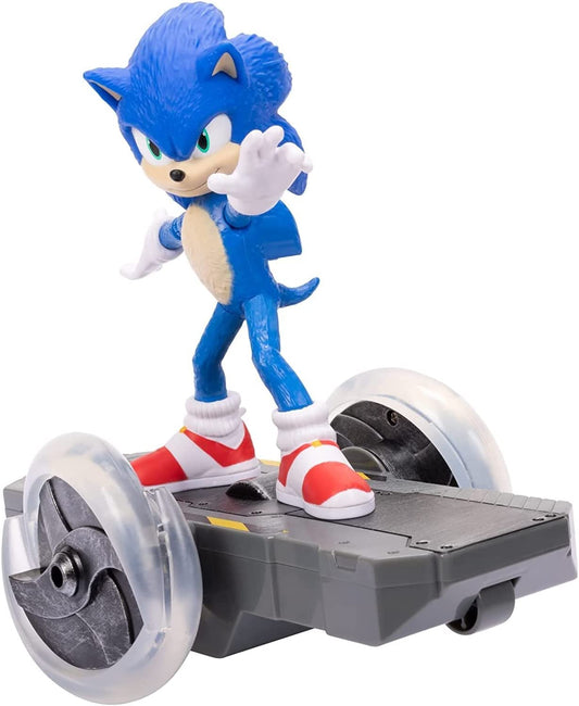 Speed Toy Vehicle with Figure, (Blue/Gray)