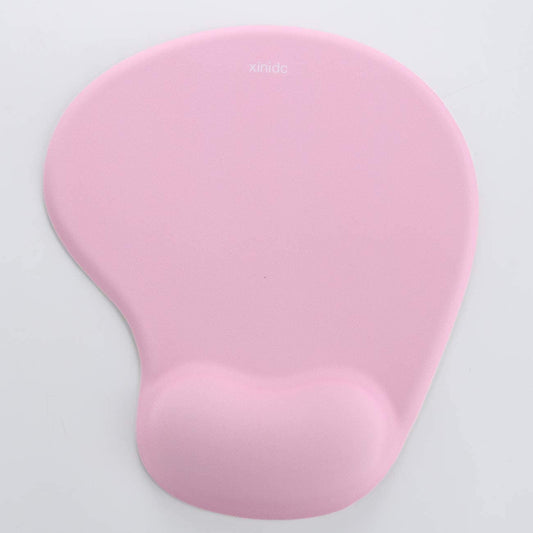 Mouse pad with gel support, Pink