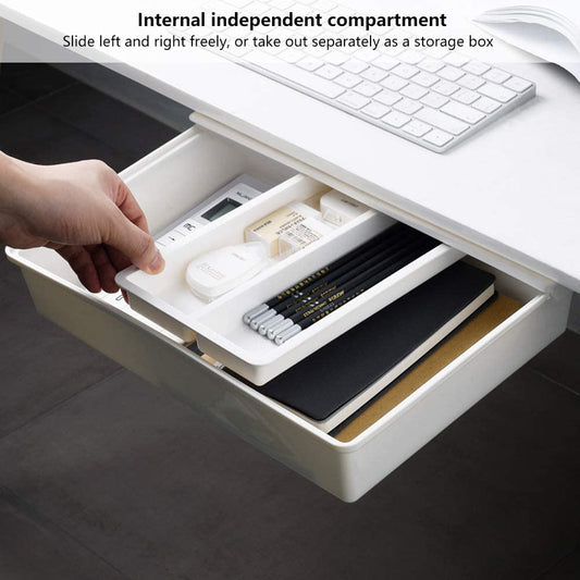 Under Desk Drawer Organizer (Large)