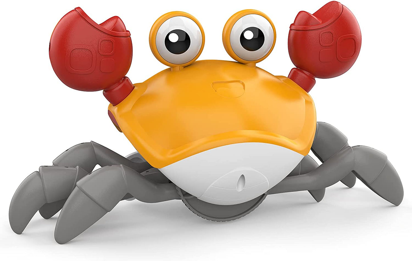 Interactive musical crab to learn to crawl, game for babies