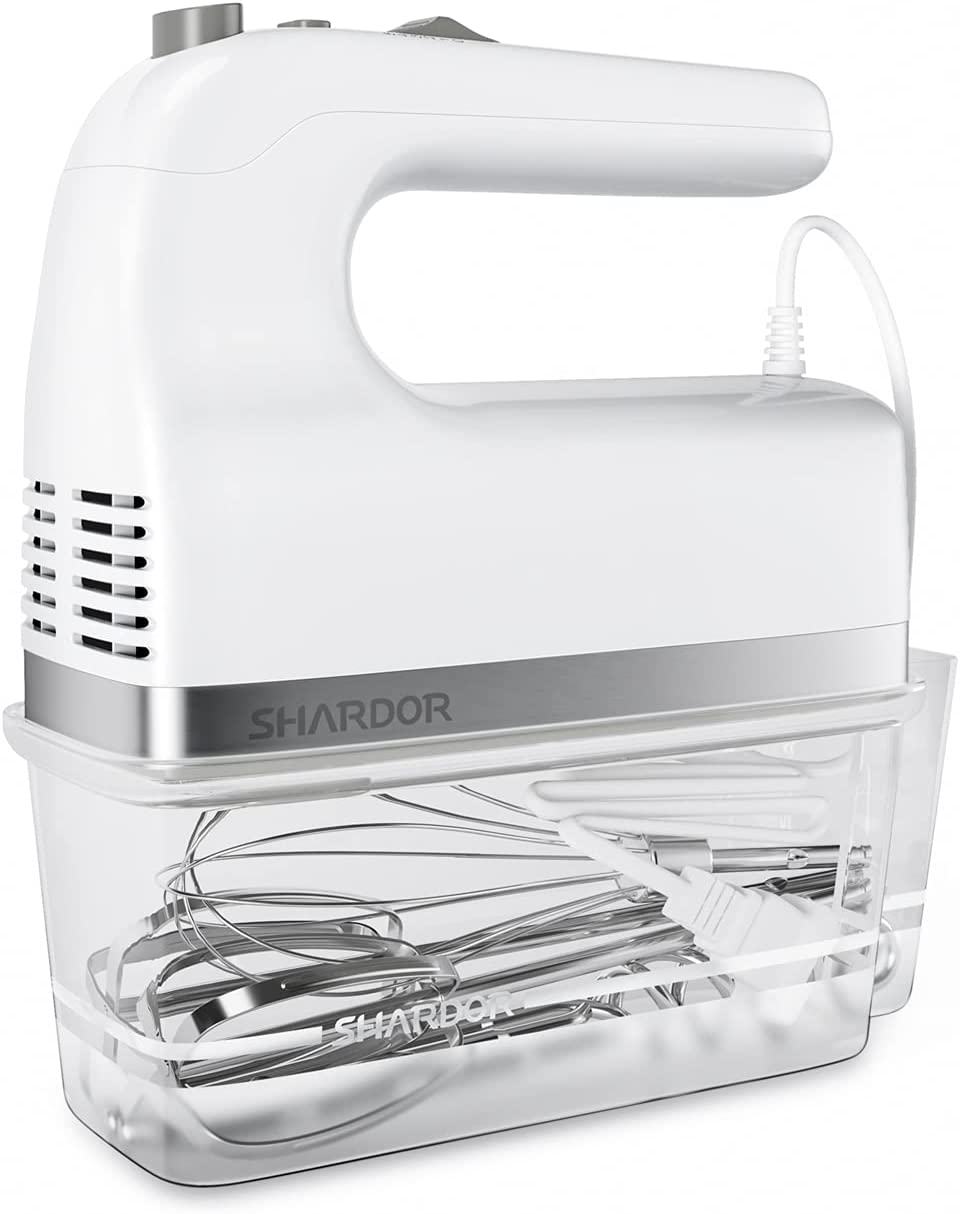 Hand Mixer, 350W, Color: Snow White