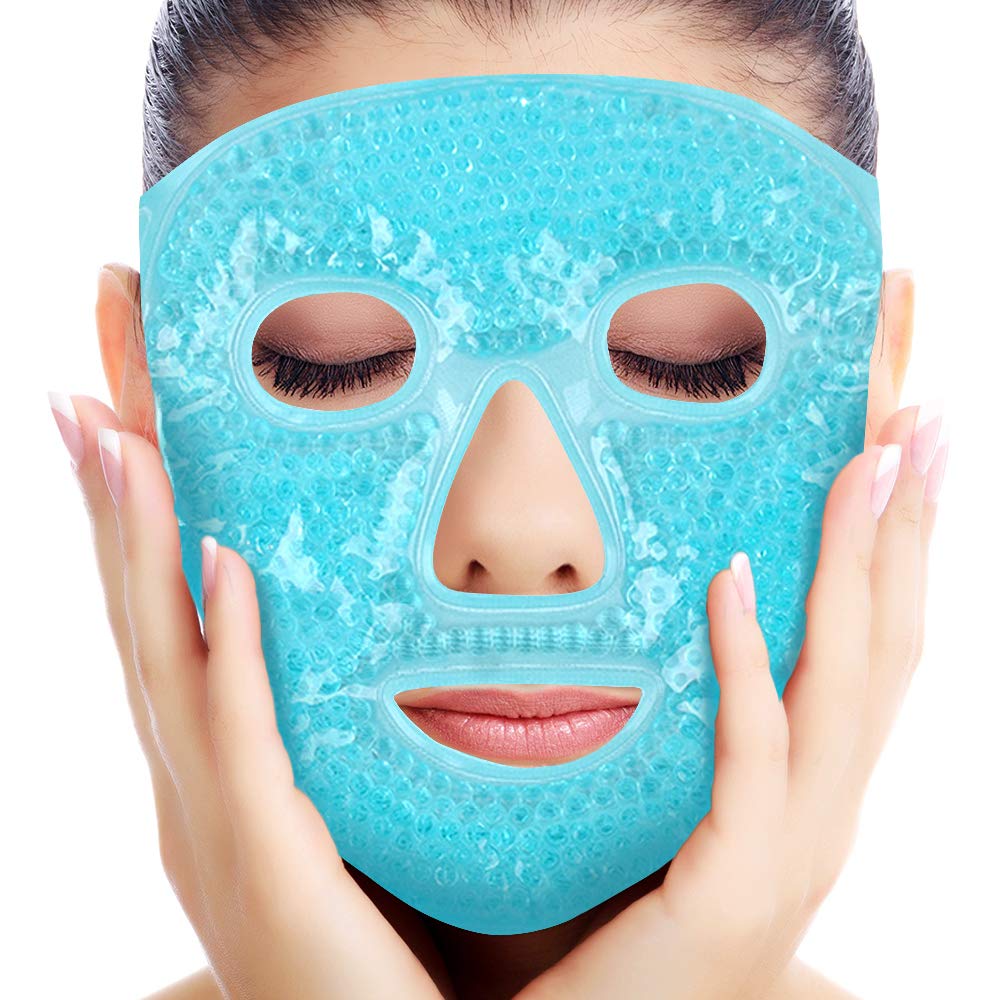 Reusable gel face mask