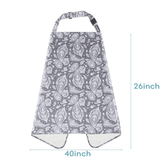 Soft Nursing Cover for Babies (Grey)