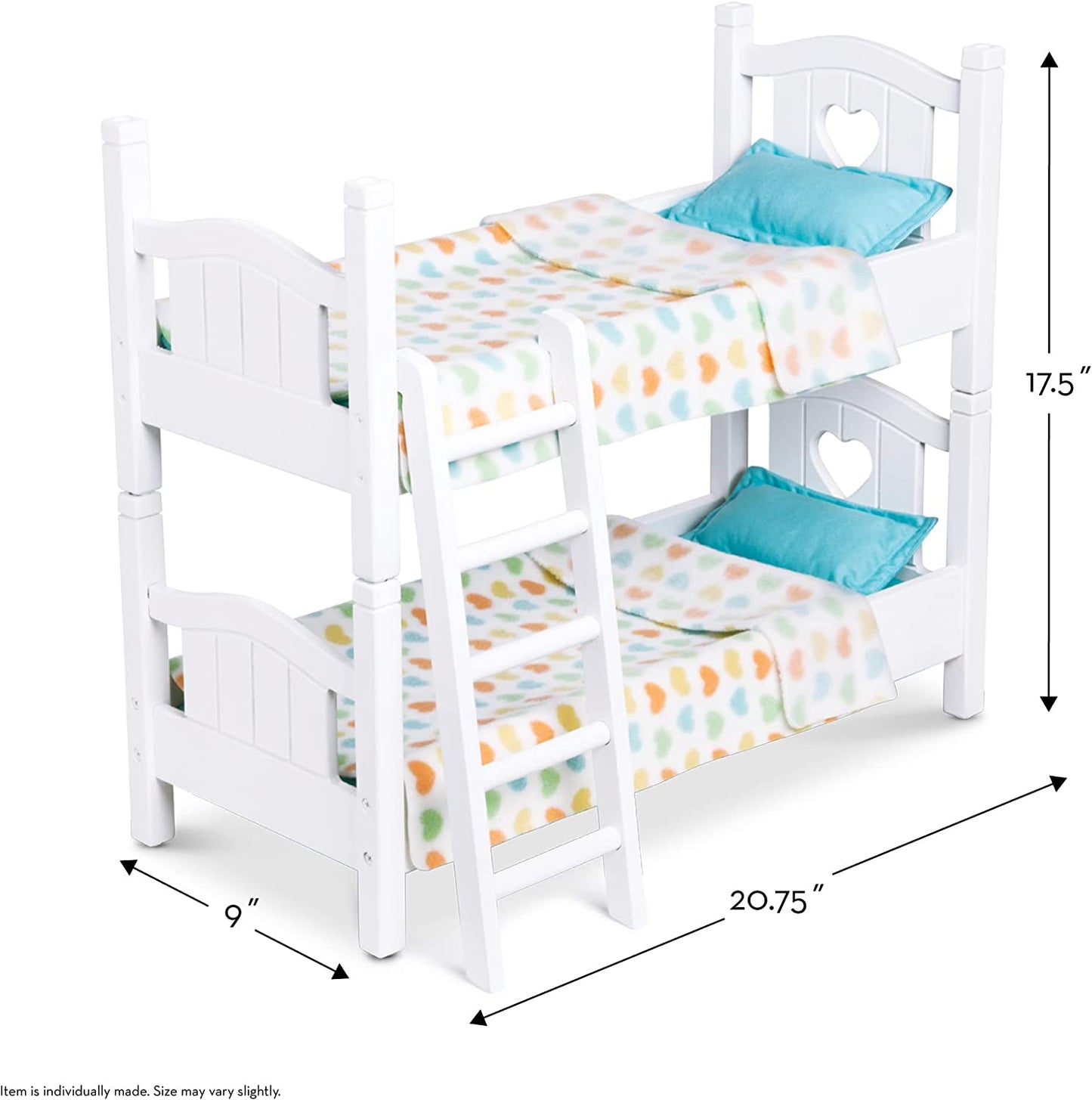 doll bunk bed set