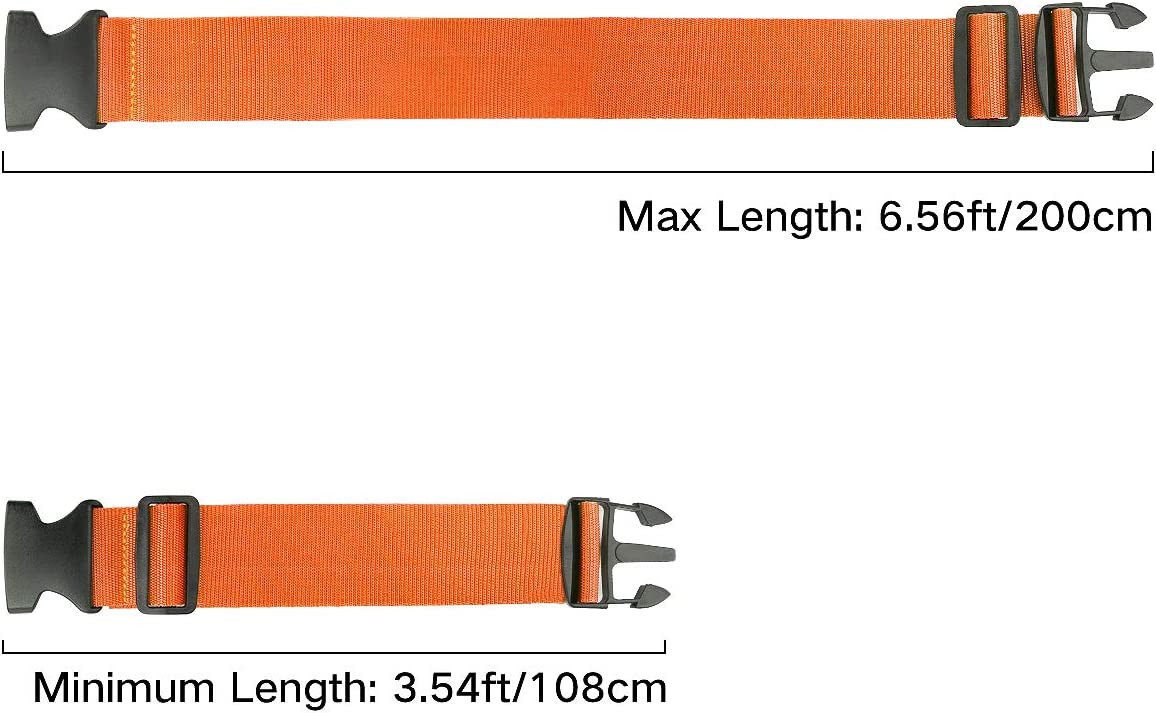 Luggage straps, 1.96 x 6.56 inches, (4 colors)