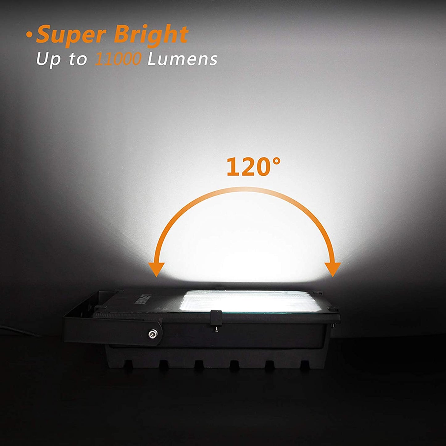 LED Flood Light 2 Pack, Outdoor, Wattage: 150.0 Watts