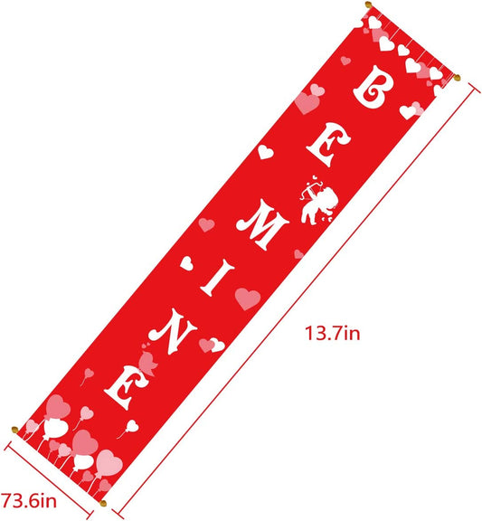 Valentine's day banner decorations