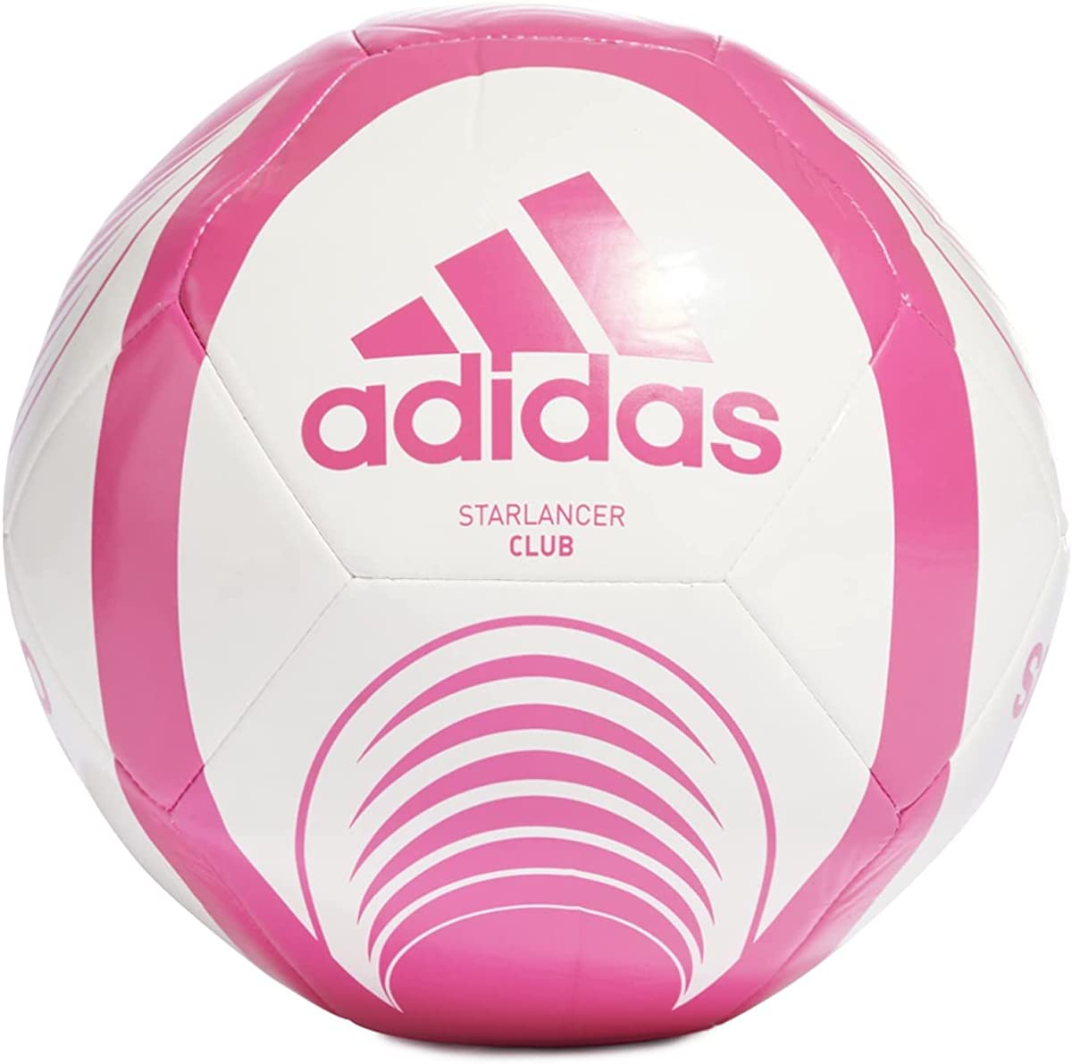 soccer ball, Size: 3 (color: pink and white)