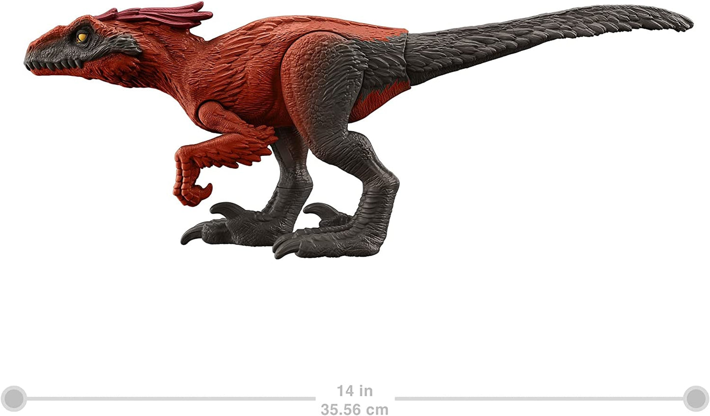 12" Pyroraptor Dinosaur Action Figure