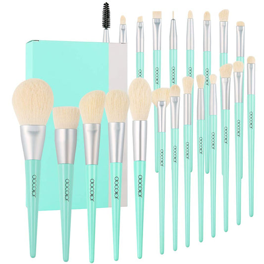 22 Piece Professional Makeup Brush Set, Natural Synthetic Hair