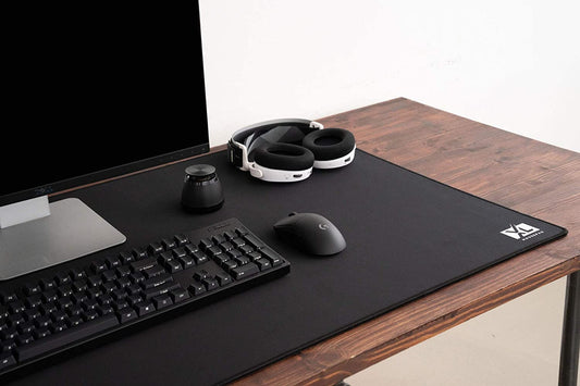 2XL Full Desk Mouse Pad (Black, 2XL, 36''x18'')