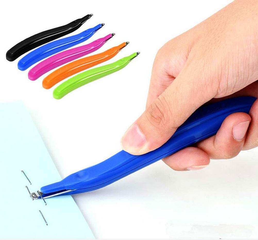 6-piece, 5-color professional magnetic staple remover.