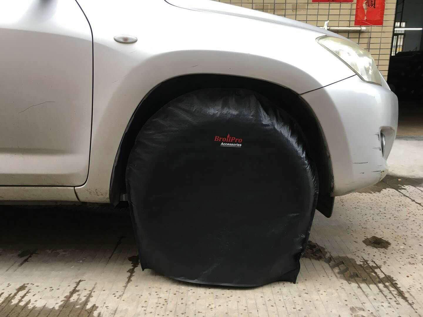 Accessories 4-piece tire cover set