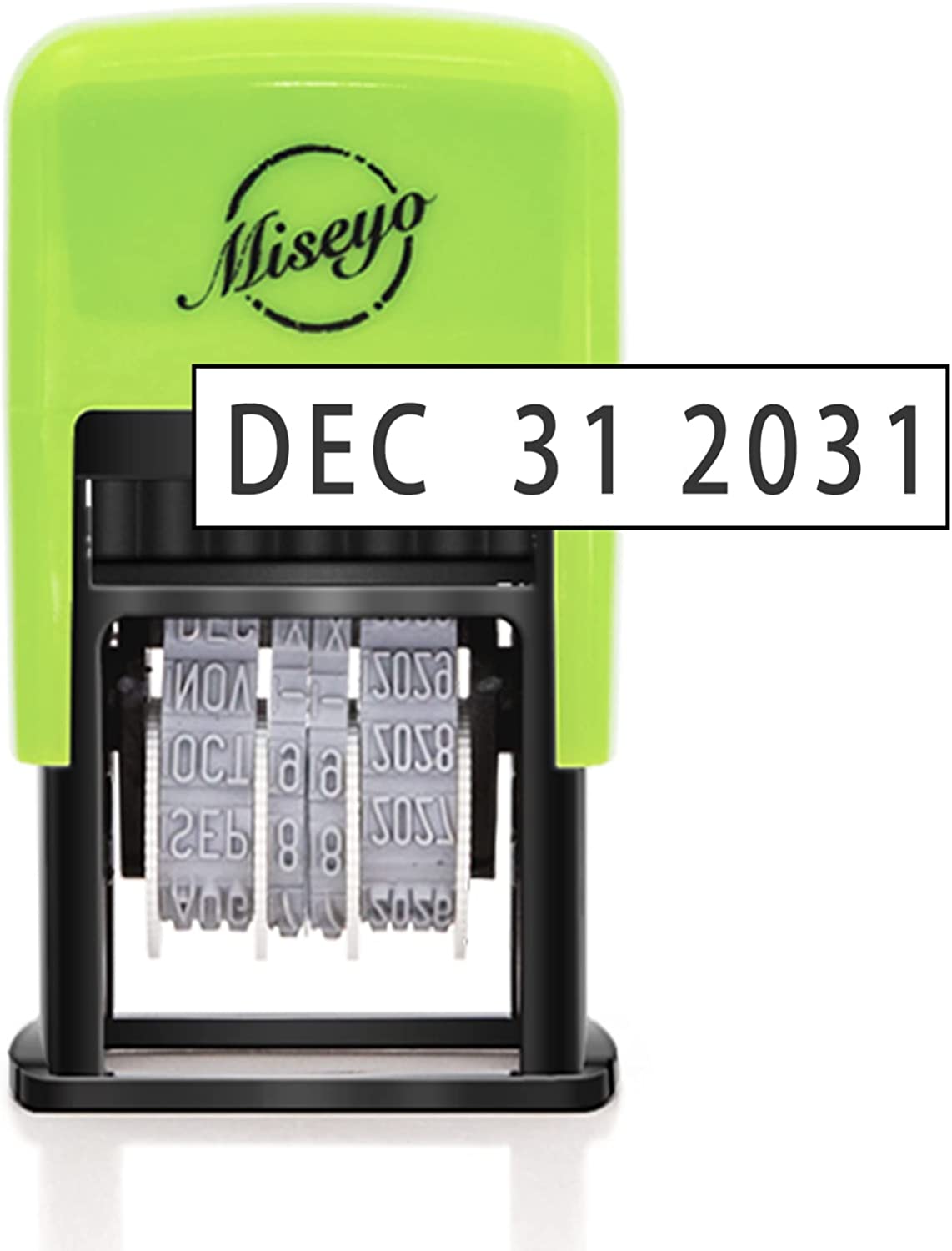 Self Inking Date Stamp - Black Ink (2 Refill Ink pad Included)