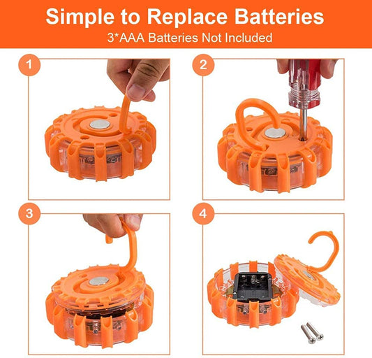 Roadside Emergency Kit for Car, ‎15.07 x 9.8 x 3.82 inches