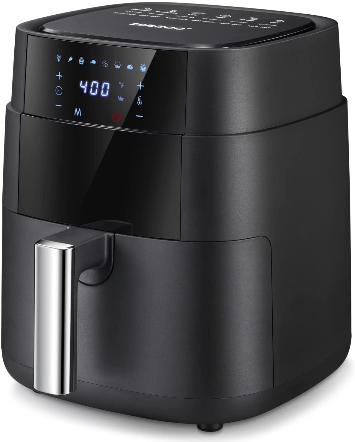 Air Fryer, 5 Quart 170°F to 400°F with Digital Touch Screen