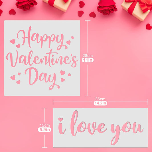 12 templates for Valentine's Day