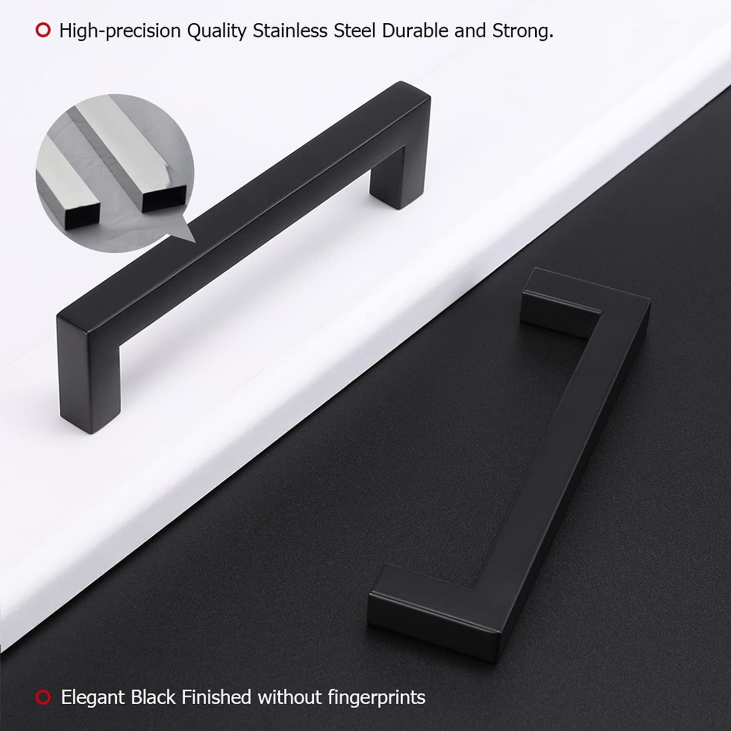 10-Pack Cabinet Pulls, 5-Inch, Hole Centers: 5-Inch (128mm)