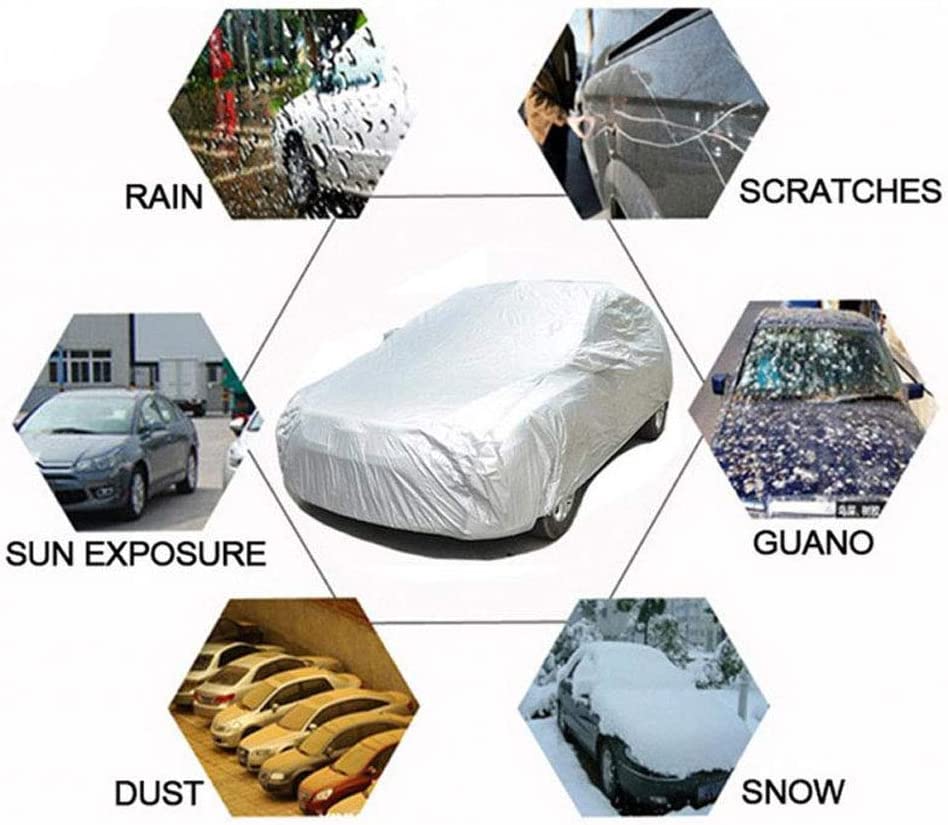 Waterproof all-weather car cover, S (400 x 160 x 120 cm)