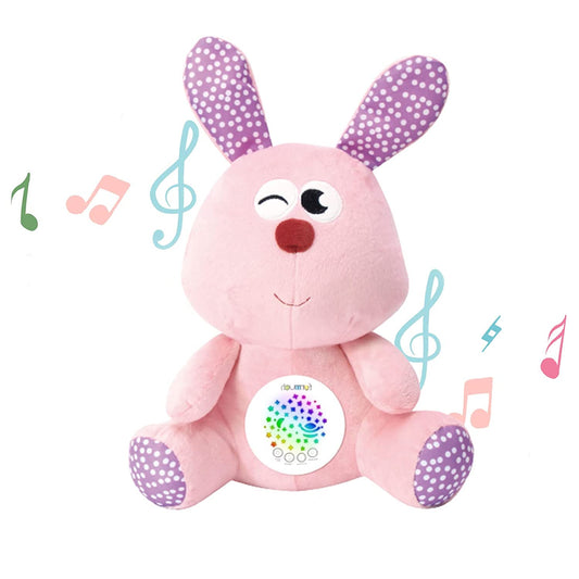 Musical toy with light and sound projector, color: pink