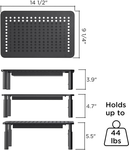 Monitor Riser Stand - 2 Pack