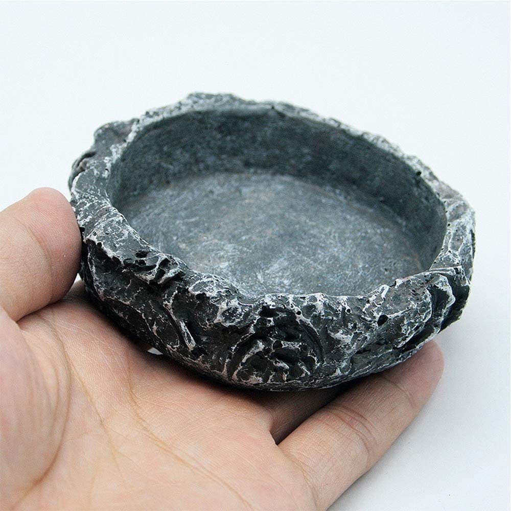 Reptile Water Bowls, (3 Pcs), 8 x 8 x 2 cm