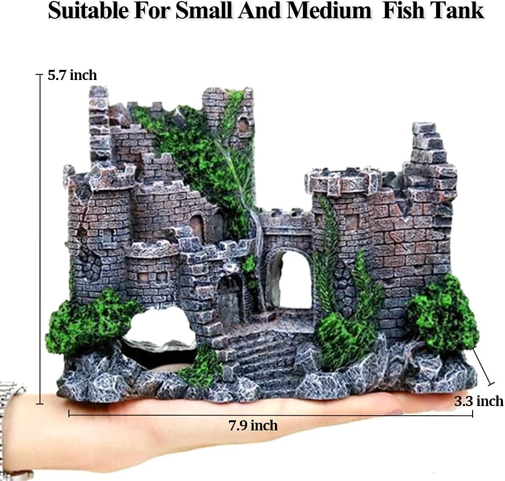 Castle Design Aquarium Decorations