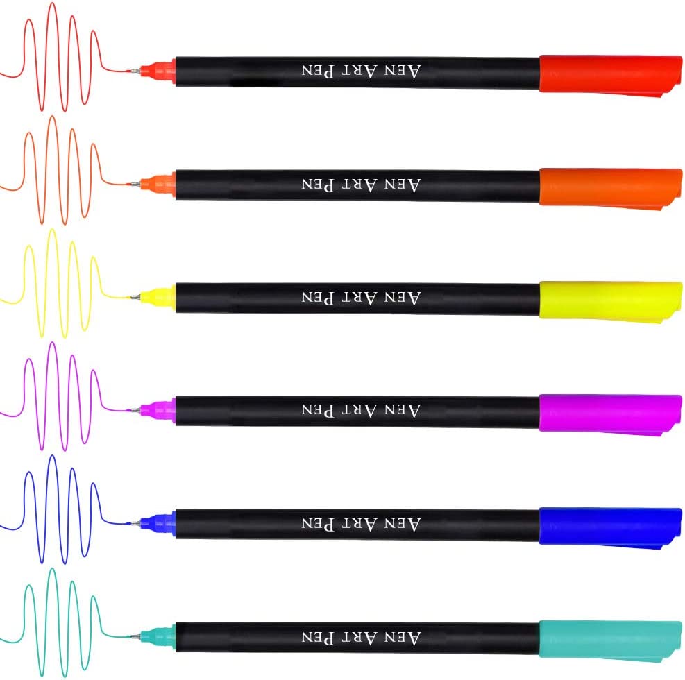 Double ended markers, 18 brushes