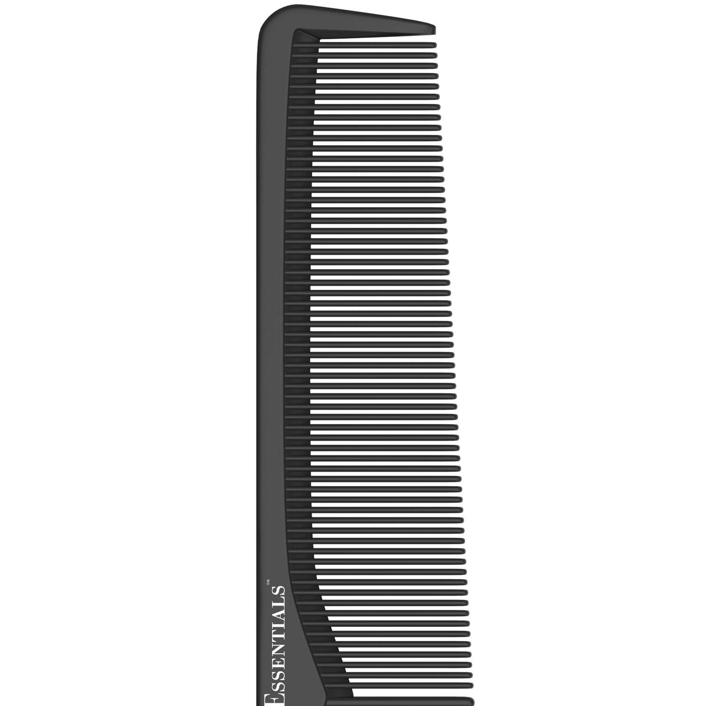 1 pack Anti-static professional black carbon fiber comb