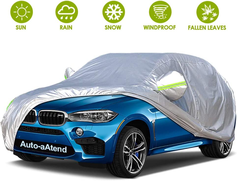 Complete universal car covers, (190 '' - 201 ''）