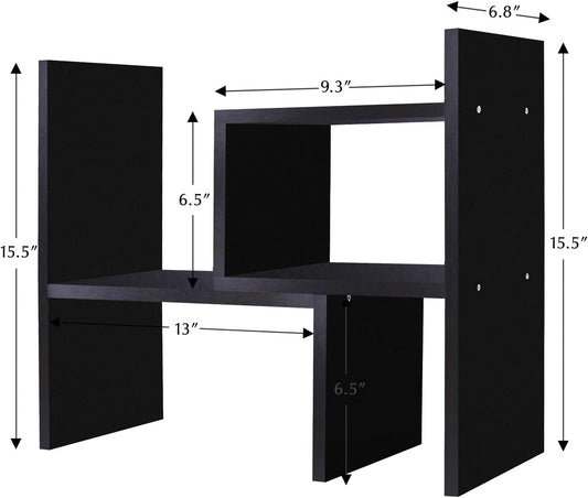 office storage rack, Color: Black