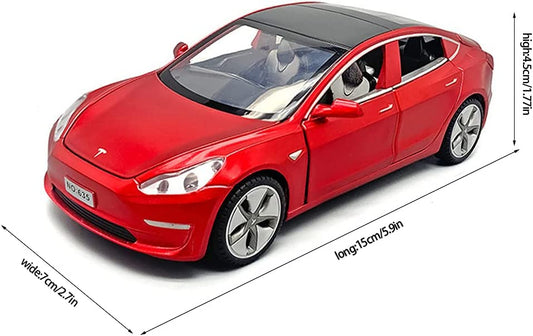 1/32 scale car, 5.9*2.7*1.7inch, (red)