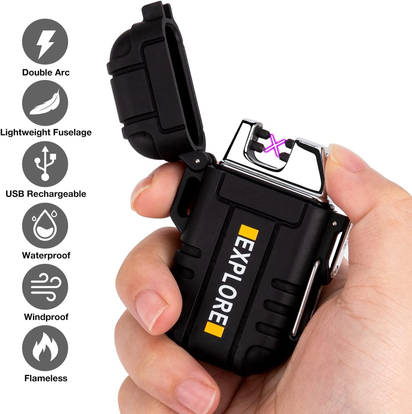 Plasma Flameless Rechargeable Electric Lighter