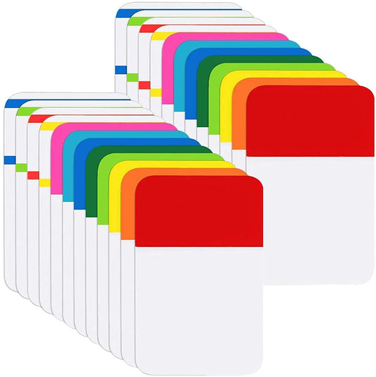 Colored Sticky Page Markers, 1-Inch, 480-Count