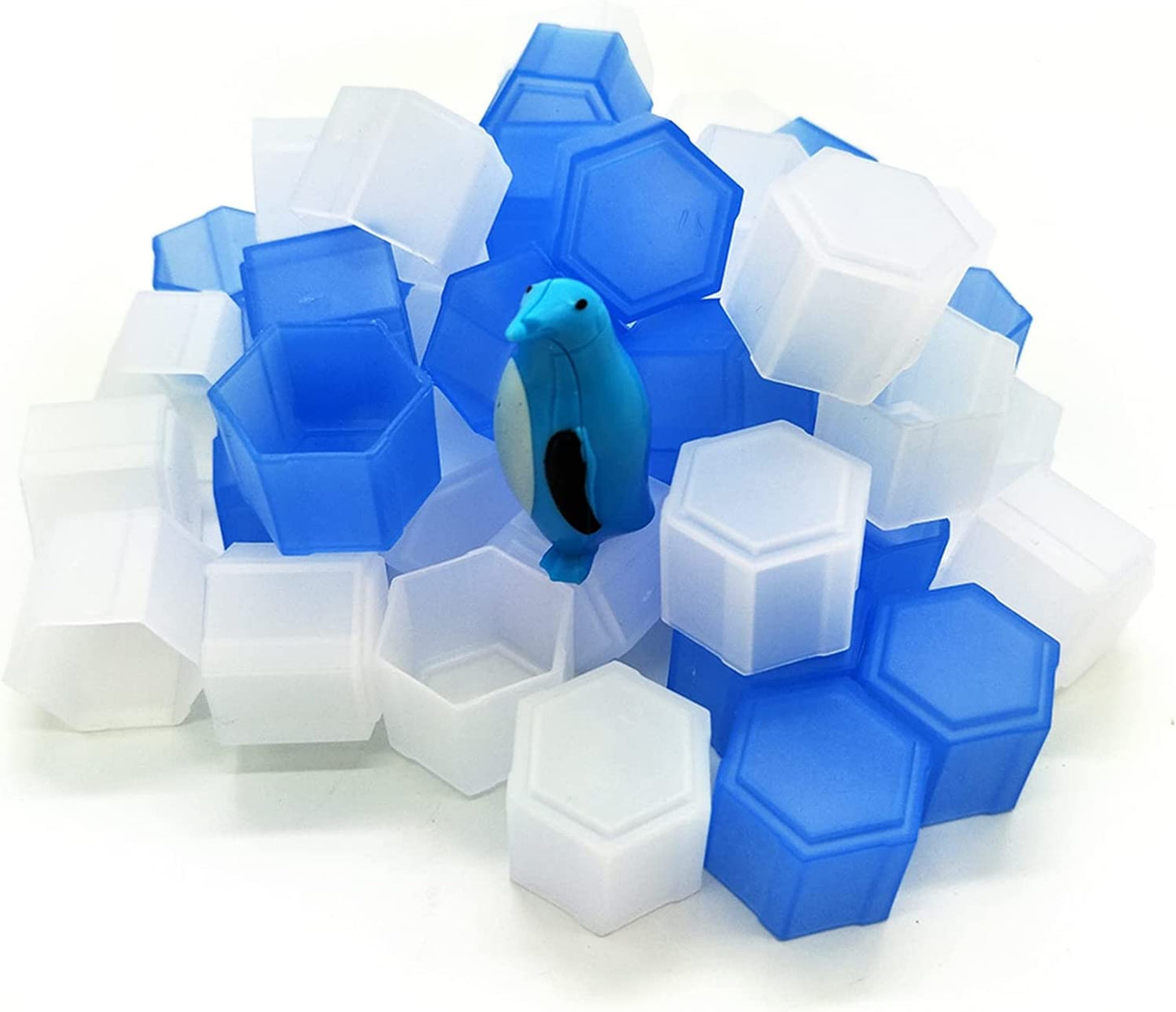 Breaking ice blocks board game