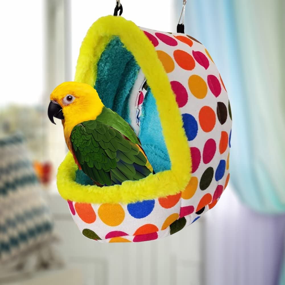 Hanging bird hammock, 9.17 x 6.54 x 3.27 inches; 4.97 Ounces