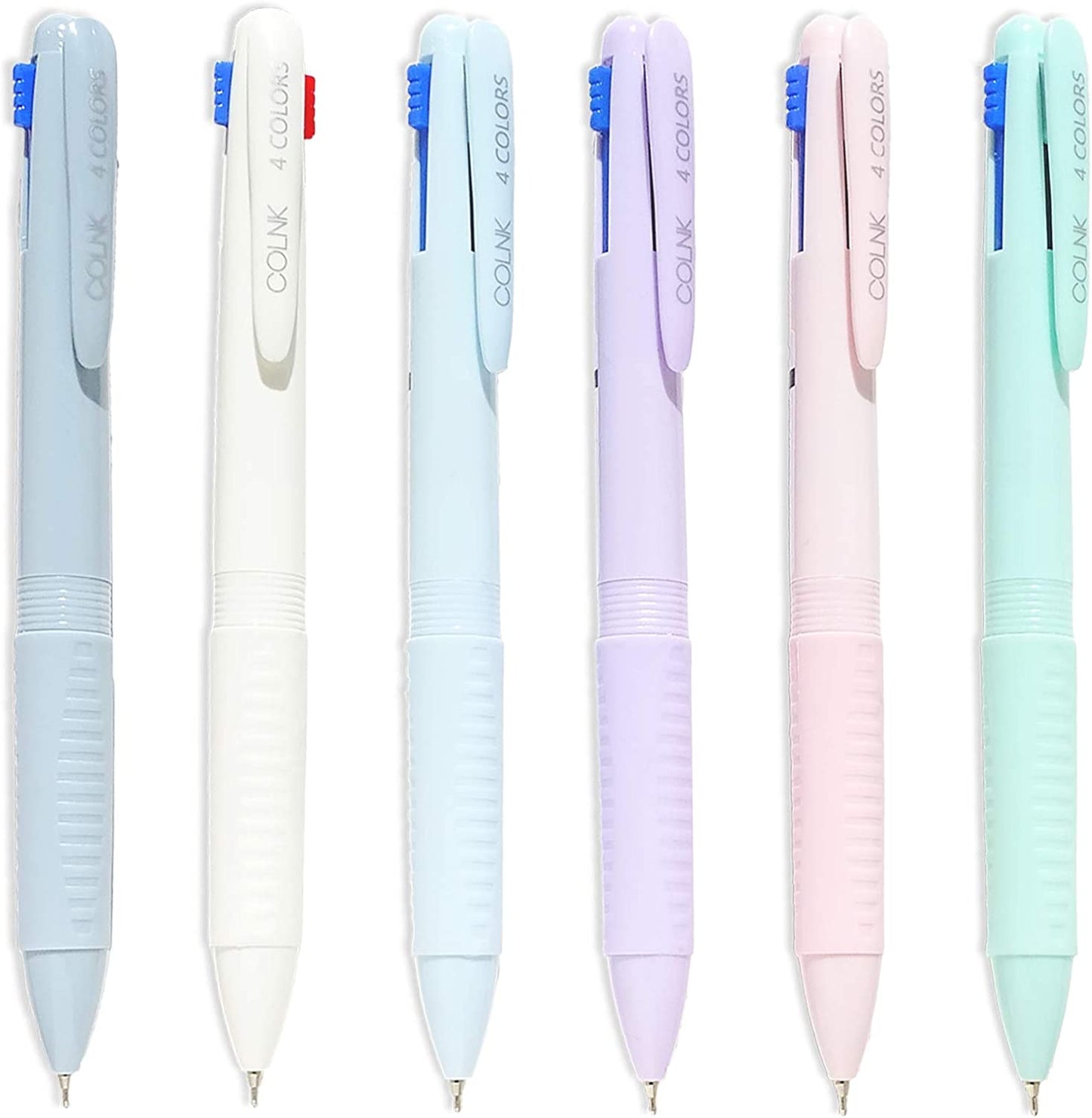 Multi Color Ballpoint Pen 0.5, Ballpoint Pens, 6 Count