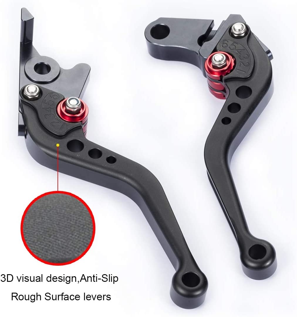 Black Short Brake Clutch Levers