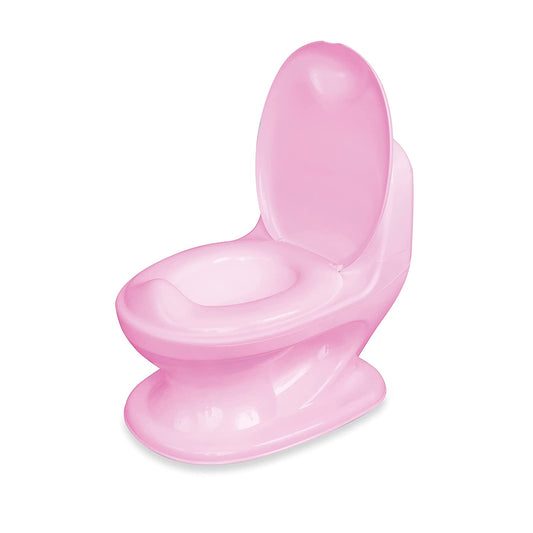 Children's potty with realistic flush button and sound, (pink)