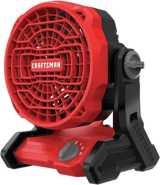 Cordless Fan, 20V,  240 degree, 3 Speed