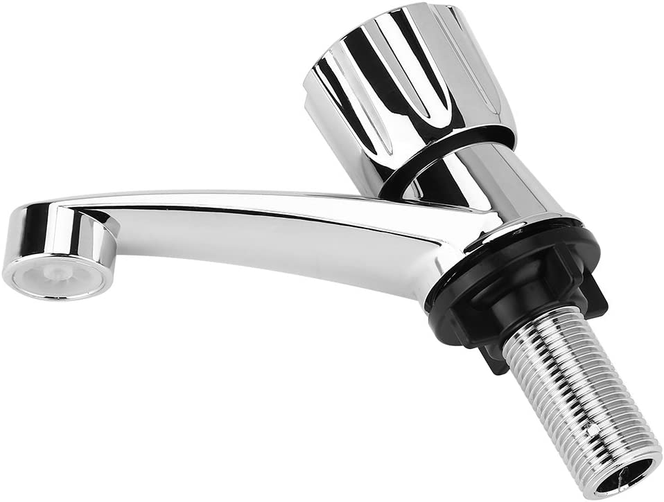 Single Cold Water Faucet with G1 Spout, (Knob Handle)