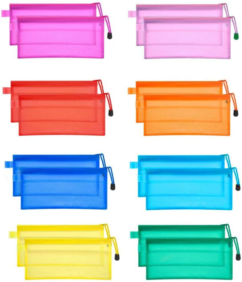 36 pieces 9 x 4-1/2 in. pencil case (10 colors)