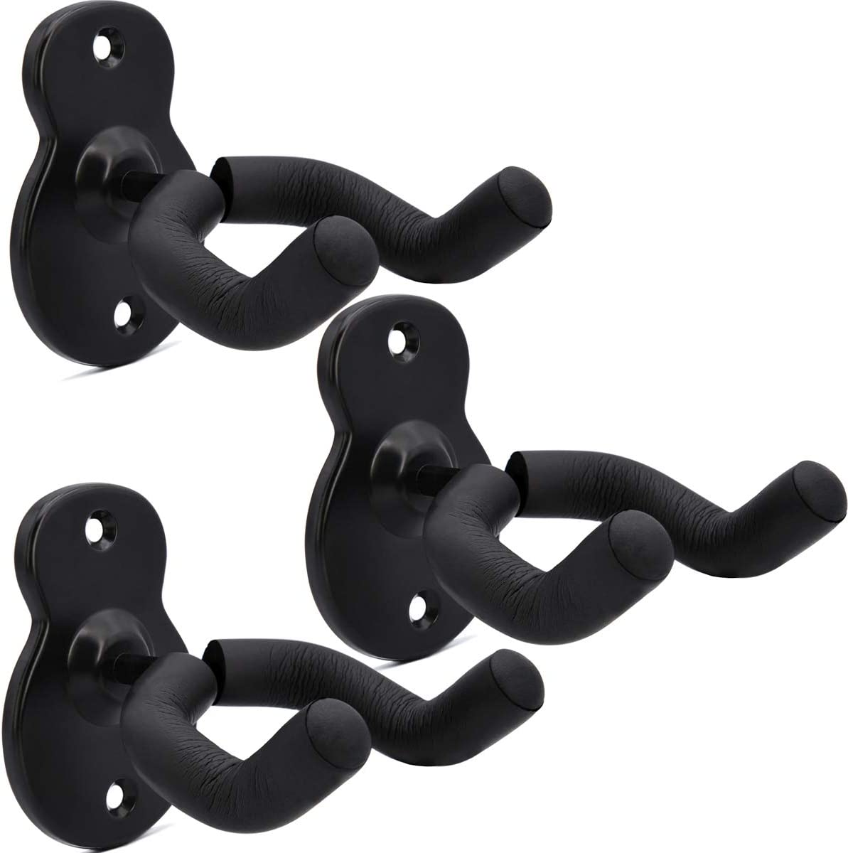 Guitar Wall Mount Hangers 3 Pack