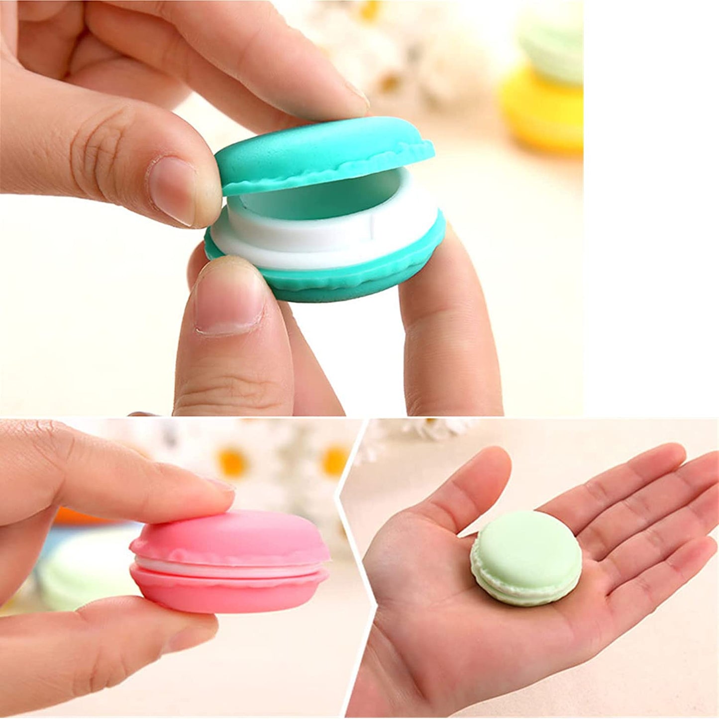 30 Pcs, Macaron Mini Storage Case Jewelry, (Multicolor)