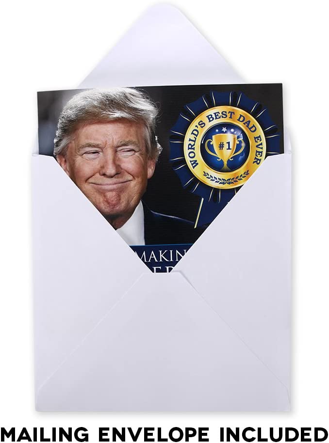 Trump REAL VOICE Trump Card - Funny Father's Day Card