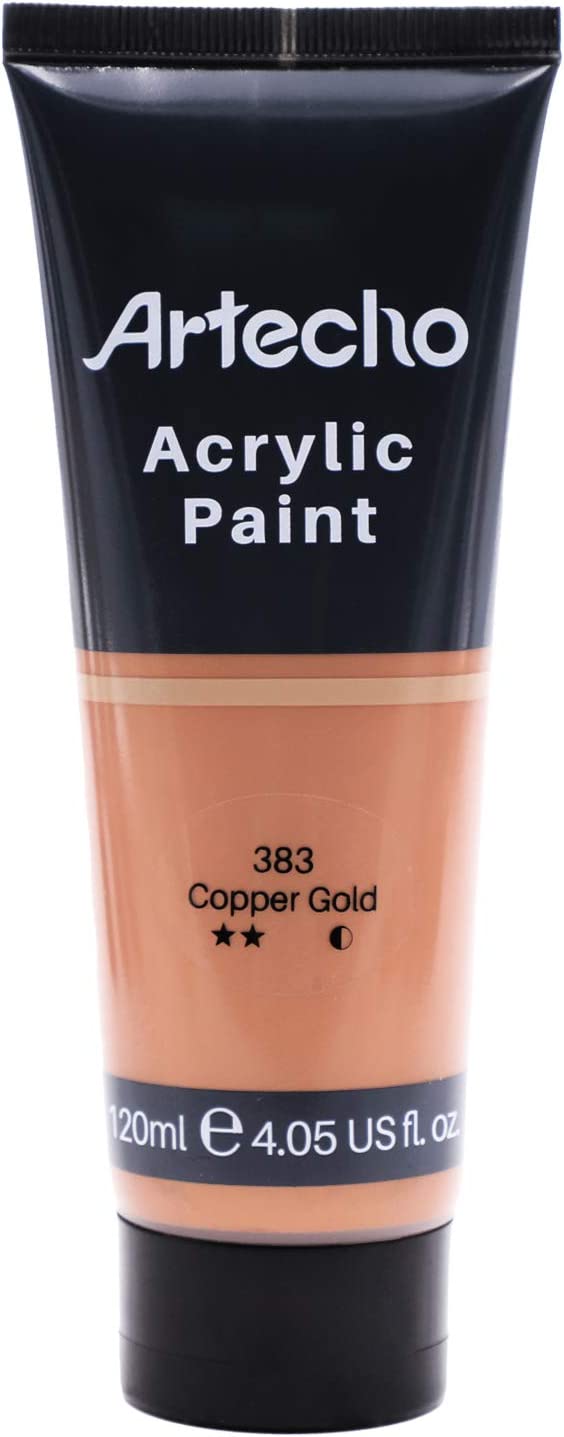 4.05oz Acrylic Paint, 1pc - Color: Copper Gold