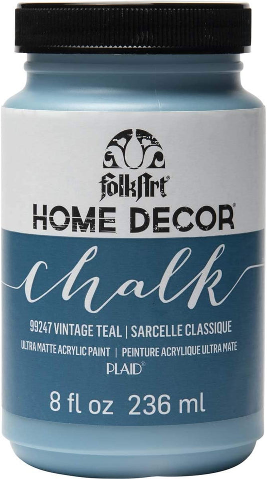 Craft Paint Jar, 8 oz - Color: Vintage Teal