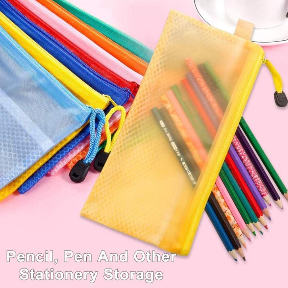 36 pieces 9 x 4-1/2 in. pencil case (10 colors)