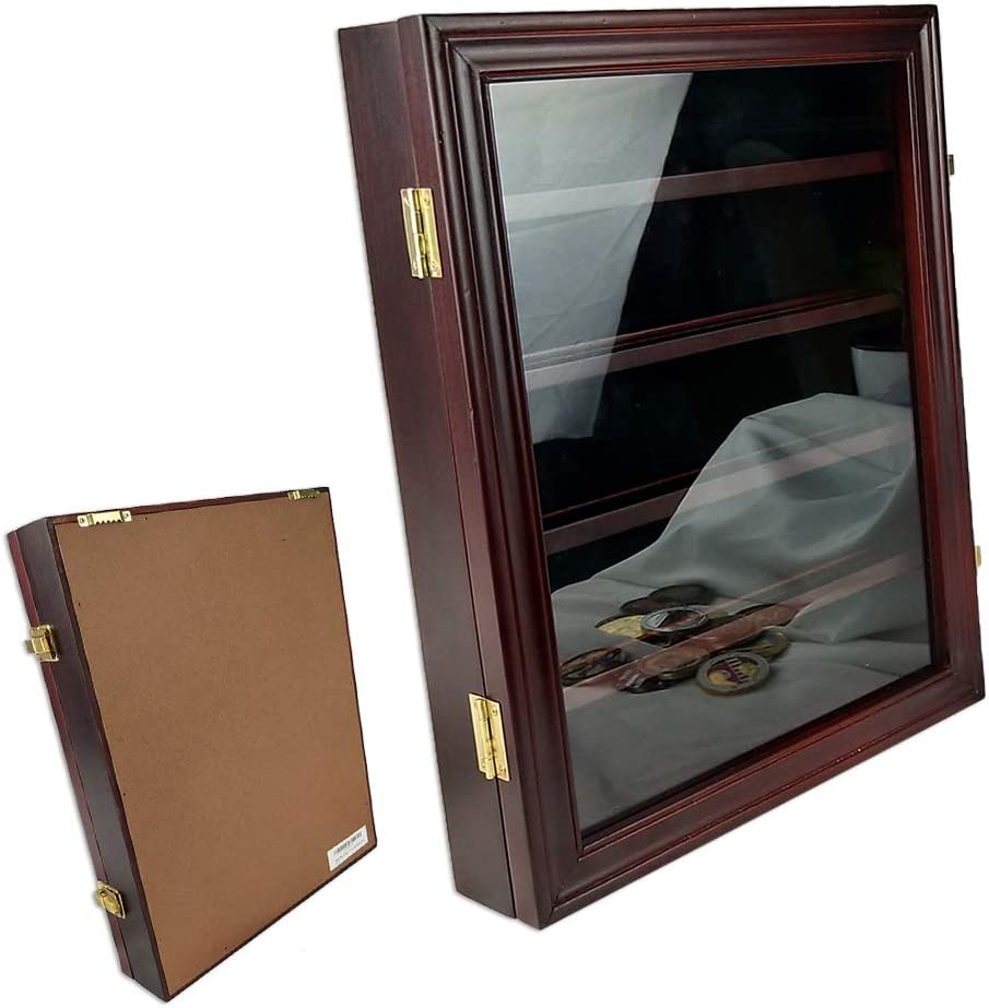 Collectible Coin Display Case with holds 50 to 60 Coins